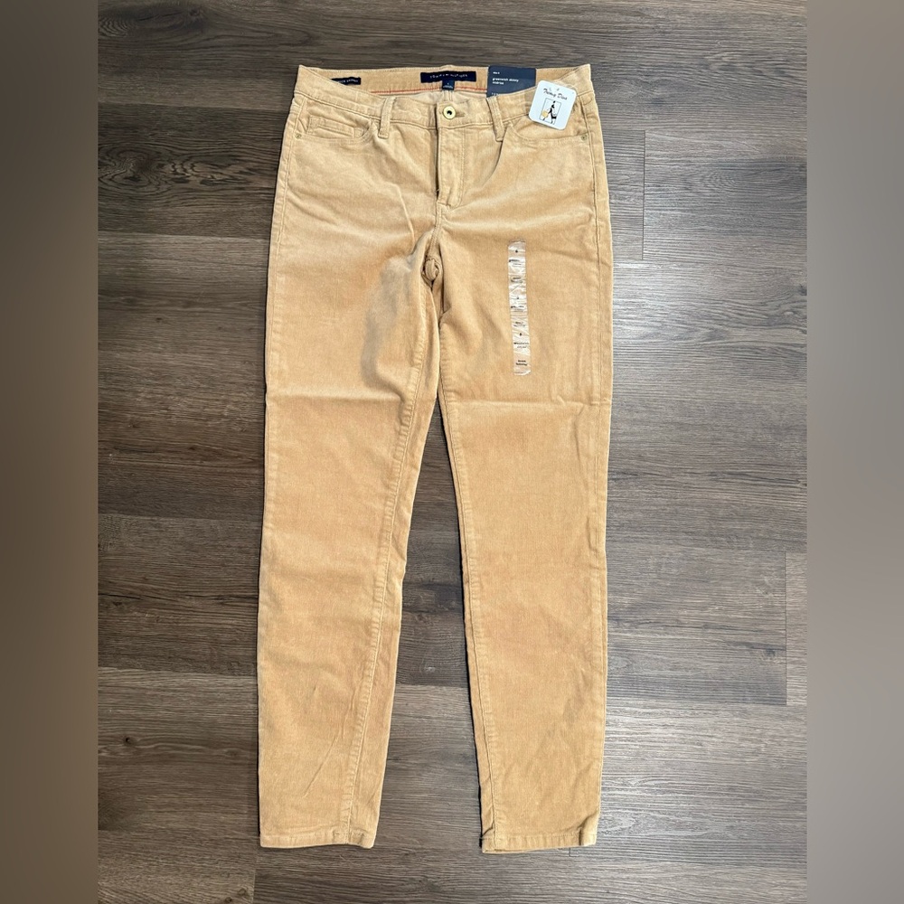 Tommy Hilfiger Skinny Corduroy Pants NWT